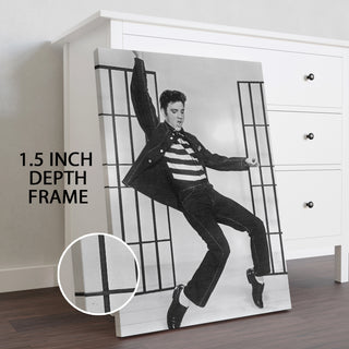 Swinging to Stardom Wall Art Painting, HD Canvas Print, Framed, Ready to Hang. (ABMWA139)
