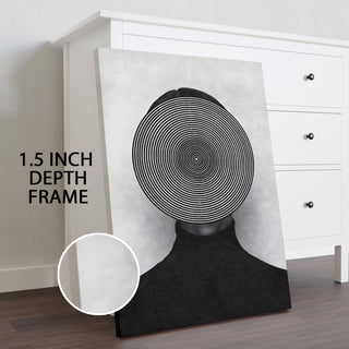 Perception Paradox Wall Art Painting, HD Canvas Print, Framed, Ready to Hang. (ABMWA131)