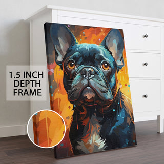 Neon Champion Wall Art Painting, HD Canvas Print, Framed, Ready to Hang. (POWA13)