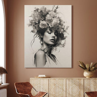 Boho Chic Wall Art Painting, HD Canvas Print, Framed, Ready to Hang. (BOWA14)
