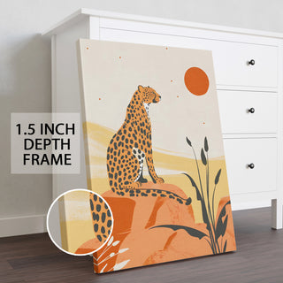 Desert Sentinel Wall Art Painting, HD Canvas Print, Framed, Ready to Hang. (BOWA02)
