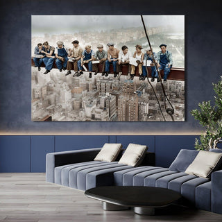 Famous People & Moment in History, Iconic Wall Art. HD Canvas Print, Framed, Ready to Hang. (ICNWA02)