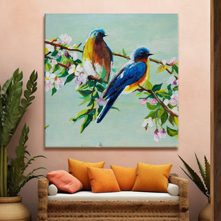 Large Wildlife Canvas Wall Art Painting for Living Room, Home, and Office (WBWA68).
