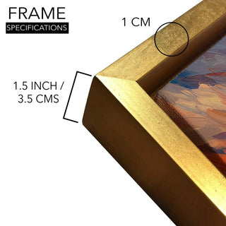 Sunrise Wall Art Painting, HD Canvas Print, Framed, Ready to Hang. (VASWA002)