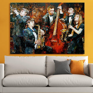 Framed Abstract Oil Pastel Style Wall Art Painting For Home and Hotels Wall Decoration (ABWA06) - Khirki.in