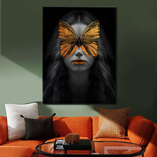 Abstract Modern Art Wall Painting, HD Canvas Print, Framed, Ready to Hang. (MAWA32)
