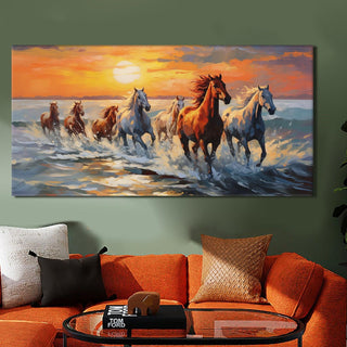 Large Wildlife Canvas Wall Art Painting for Living Room, Home, and Office (WBWA84).