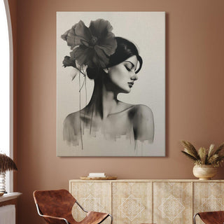 Boho Chic Wall Art Painting, HD Canvas Print, Framed, Ready to Hang. (BOWA15)