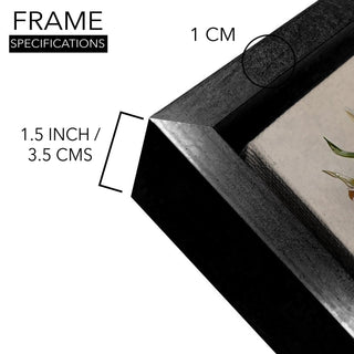 PAPER PLANE DESIGN Canvas Floral Wall Art: A Symphony of Nature's Elegance Large Size Canvas Framed Paintings For Living Room, Office, Home Decor. (FLWA17) - Khirki.in