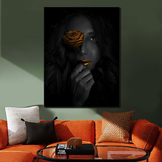 Abstract Modern Art Wall Painting, HD Canvas Print, Framed, Ready to Hang. (MAWA042)