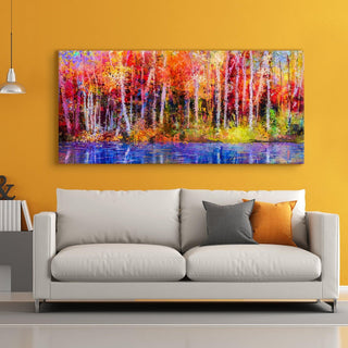 Amazing Wildlife Wall Art. Large Canvas Paintings. Framed Digital Reprints of Jungle, Wildlife, Animals and Birds 24 Inch x 48 Inch(WBWA01) - Khirki.in