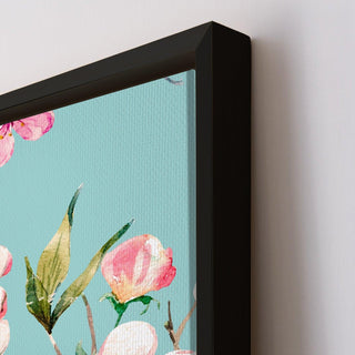 PAPER PLANE DESIGN Canvas Floral Wall Art: A Symphony of Nature's Elegance Large Size Canvas Framed Paintings For Living Room, Office, Home Decor. (FLWA14) - Khirki.in