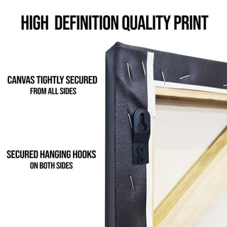 Boho Chic Wall Art, HD Canvas Print, Framed, Ready to Hang. (MAWA29)