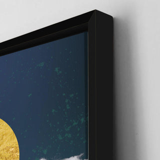 Amazing Wildlife Wall Art. Large Canvas Paintings. Framed Digital Reprints of Jungle, Wildlife, Animals and Birds 24 Inch x 48 Inch (WBWA12) - Khirki.in