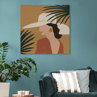 Boho Chic Wall Art Painting, HD Canvas Print, Framed, Ready to Hang. (BOWA04)