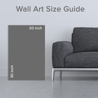 Golden Balance Wall Art Painting, HD Canvas Print, Framed, Ready to Hang. (POMWA195)