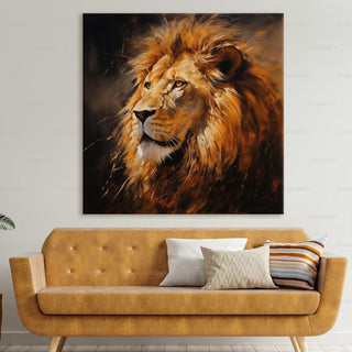 Large Wildlife Canvas Wall Art Painting for Living Room, Home, and Office (WBWA76).