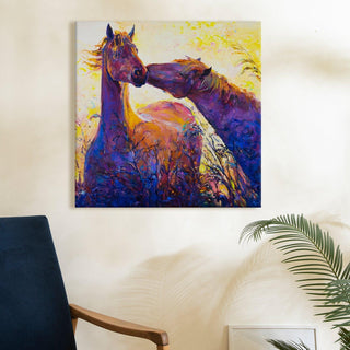 Large Wildlife Canvas Wall Art Painting for Living Room  and Office (WBWA87).