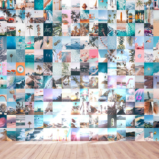 Tropical Escape – Beach Collage Wallpaper Mural (PATCH026)