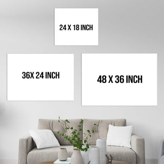 PAPER PLANE DESIGN Canvas Floral Wall Art: A Symphony of Nature's Elegance Large Size Canvas Framed Paintings For Living Room, Office, Home Decor. (FLWA17) - Khirki.in