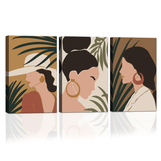 Boho Chic Wall Art, HD Canvas Print, Framed, Ready to Hang. (MAWA29)