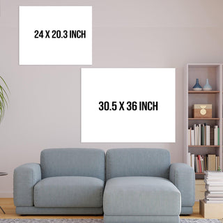 Large Wildlife Canvas Wall Art Painting for Living Room, Home, and Office (WBWA81).