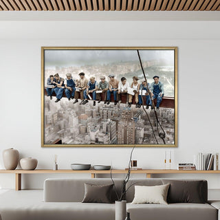 Famous People & Moment in History, Iconic Wall Art. HD Canvas Print, Framed, Ready to Hang. (ICNWA02)