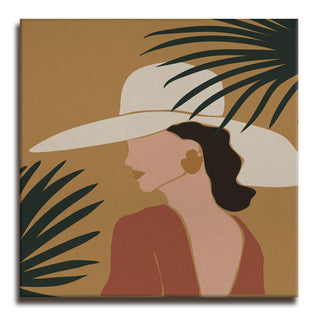 Boho Chic Wall Art Painting, HD Canvas Print, Framed, Ready to Hang. (BOWA04)