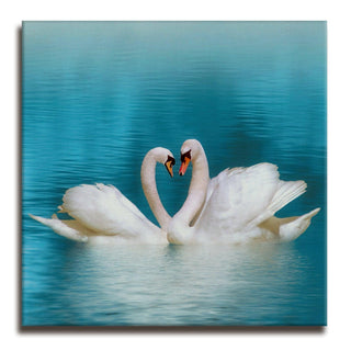 Large Wildlife Canvas Wall Art Painting for Living Room and Office (WBWA78).
