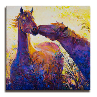 Large Wildlife Canvas Wall Art Painting for Living Room  and Office (WBWA87).
