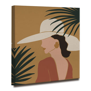 Boho Chic Wall Art Painting, HD Canvas Print, Framed, Ready to Hang. (BOWA04)