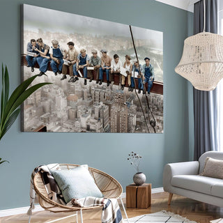 Famous People & Moment in History, Iconic Wall Art. HD Canvas Print, Framed, Ready to Hang. (ICNWA02)