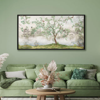 Amazing Wildlife Wall Art. Large Canvas Paintings. Framed Digital Reprints of Jungle, Wildlife, Animals and Birds 24 Inch x 48 Inch (WBWA20) - Khirki.in