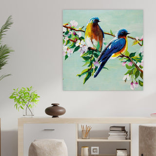 Birds Wall Canvas Painting For Living Room Decoration