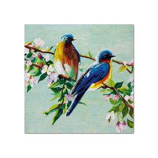 Birds Wall Canvas Painting For Living Room Decoration