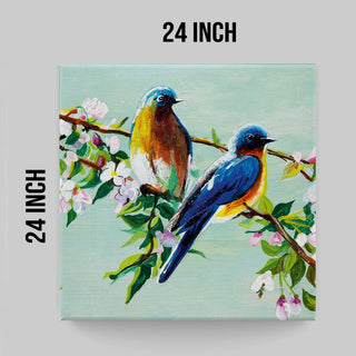 Birds Wall Canvas Painting For Living Room Decoration