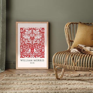 Gallery Wall Set of 10 William Morris Frames Museum Art. (GWS10WA02)