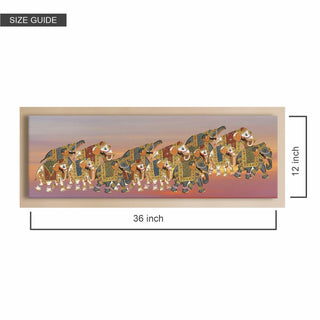 Large Wildlife Canvas Wall Art Painting for Living Room, Home, and Office (WBWA83).