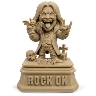 Rock On (Rock Star) desk trophy, Sandstorm finish