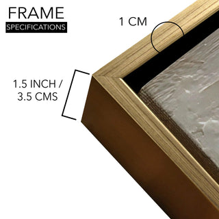 Seven Running Horses Wall Painting – Symbol of Prosperity, Success & Positive Energy | Premium Vastu Artwork for Home & Office Decor | Luxury Golden Floating  Frame HD Canvas Print ( 24 Inch x 48 Inch ) (VAWA55)