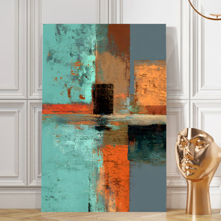 Abstract Wall Art Canvas | Premium Contemporary Painting for Home & Office Decor | HD Canvas Print, Framed, Ready to Hang. (ABSWA12)