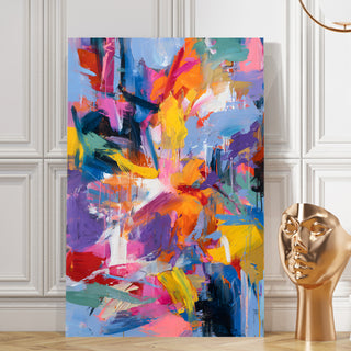 Abstract Wall Art Canvas | Premium Contemporary Painting for Home & Office Decor | HD Canvas Print, Framed, Ready to Hang. (ABSWA13)