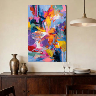 Abstract Wall Art Canvas | Premium Contemporary Painting for Home & Office Decor | HD Canvas Print, Framed, Ready to Hang. (ABSWA13)