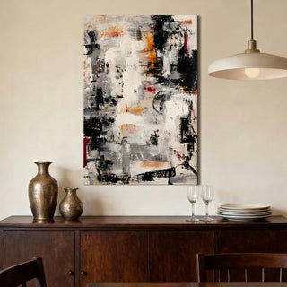 Abstract Wall Art Canvas | Premium Contemporary Painting for Home & Office Decor | HD Canvas Print, Framed, Ready to Hang. (ABSWA15)