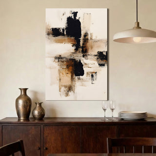 Abstract Wall Art Canvas | Premium Contemporary Painting for Home & Office Decor | HD Canvas Print, Framed, Ready to Hang. (ABSWA09)