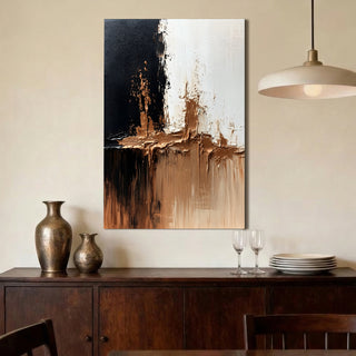 Abstract Wall Art Canvas | Premium Contemporary Painting for Home & Office Decor | HD Canvas Print, Framed, Ready to Hang. (ABSWA08)