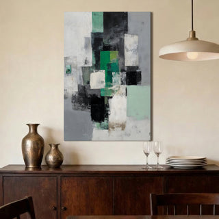 Abstract Wall Art Canvas | Premium Contemporary Painting for Home & Office Decor | HD Canvas Print, Framed, Ready to Hang. (ABSWA10)