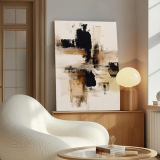 Abstract Wall Art Canvas | Premium Contemporary Painting for Home & Office Decor | HD Canvas Print, Framed, Ready to Hang. (ABSWA09)