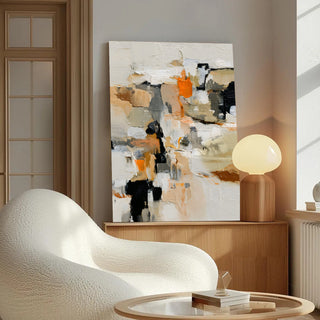 Abstract Wall Art Canvas | Premium Contemporary Painting for Home & Office Decor | HD Canvas Print, Framed, Ready to Hang. (ABSWA11)