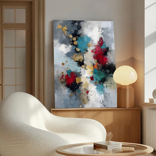 Abstract Wall Art Canvas | Premium Contemporary Painting for Home & Office Decor | HD Canvas Print, Framed, Ready to Hang. (ABSWA06)